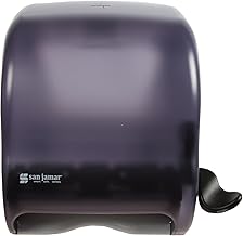Classic Element Paper Towel Dispenser Wall-Mounted Commercial Roll Dispenser by San Jamar – Standard, Plastic, Black Pearl, Model T950TBK