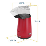 West Bend 4-Quart / Red / 4.0 quarts Popcorn Poppers