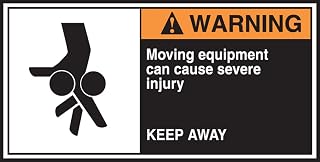 Label, Accuform Signs, LECN364, 5.1cm - 1.3cm Hx 5"W