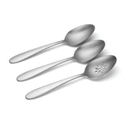 Vale Set of 3 Serving Spoons by Oneida – Set of 3, Stainless Steel, Silverware Set, Model H282003A