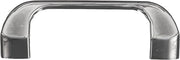 Component Hardware 5" OC Chrome Plated Die Cast Offset Pull Handle | Replacement Handle for Commercial Refrigeration and Washer Units