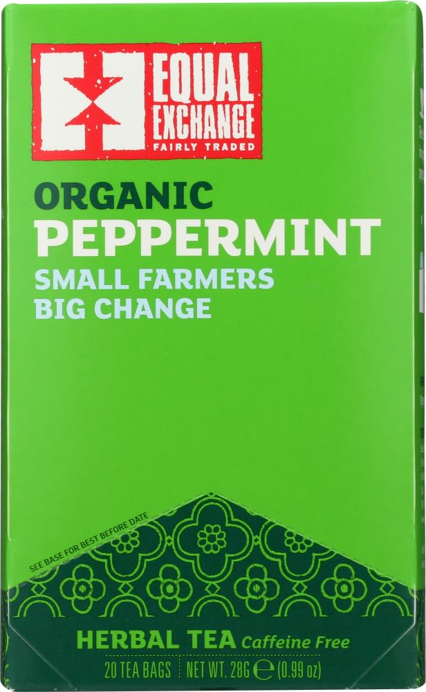 Herbal Peppermint Tea (6x20 Bag) by Equal Exchange – Model EQU50013