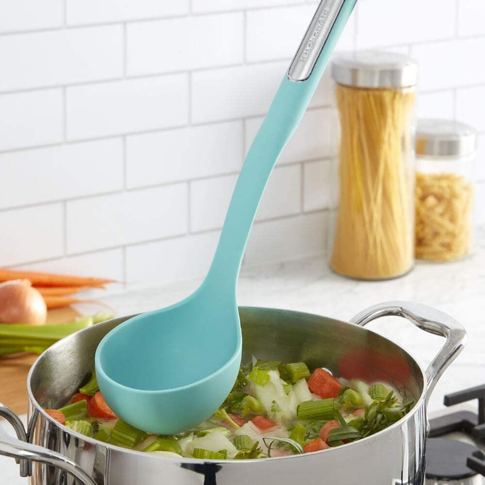 KitchenAid 13 inches / Aqua Sky / Traditional Soup Ladles