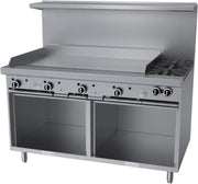 G Starfire Pro Series Gas Restaurant Range 60"W with (2) by Garland – Model G60-2G48SS