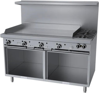 G Starfire Pro Series Gas Restaurant Range 60"W with (2) by Garland – Model G60-2G48SS