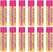 Burt's Bees 100% Natural Origin Moisturizing Strawberry Lemonade Lip Balm .15oz (12 Pack)