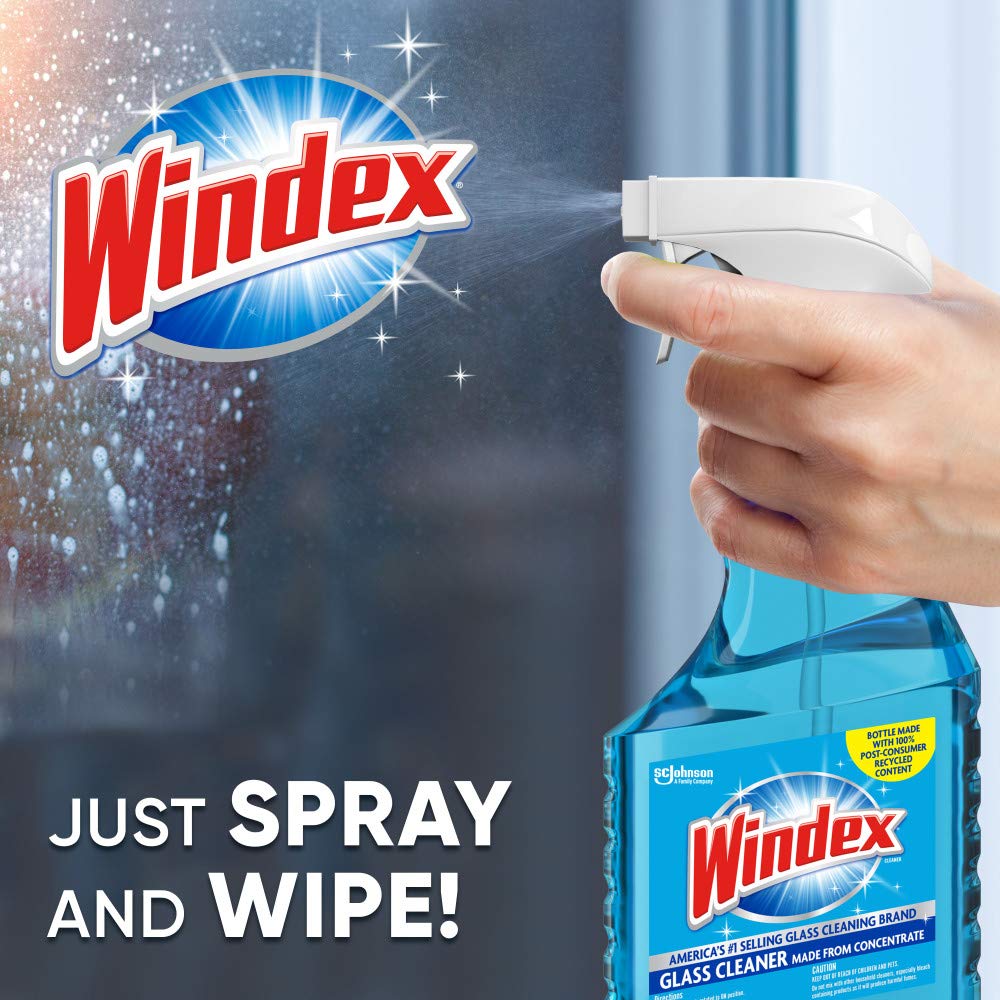Glass Cleaner Concentrate by Windex – 2.9 Fl Oz (Pack of 2), Pack of 2, Model 316675
