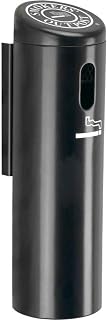 Commercial Zone Secured Wall Mounted Ashtray Outpost Swivel System Color: Black
