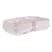 Eco-Products Compostable Vanguard 9" Clamshell To Go Containers by ECO PRODUCTS – 9" x 9", 18.0 ounces, molded fiber, White, Pack of 500