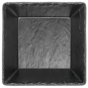 Cal-MIL Square Melamine Bowl Faux Slate Collection 9 1/2"L by CAL MIL PLASTIC PRODUCTS INC – Natural, Model 688640195098