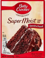 Betty Crocker Favorites Super Moist Devil's Food Cake Mix (Pack of 12)