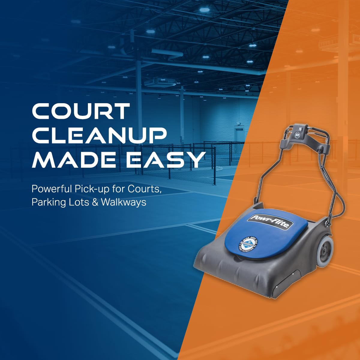 Wide Area Carpet Vacuum Cleaner by Powr-Flite – Multicolor, Model PF2030