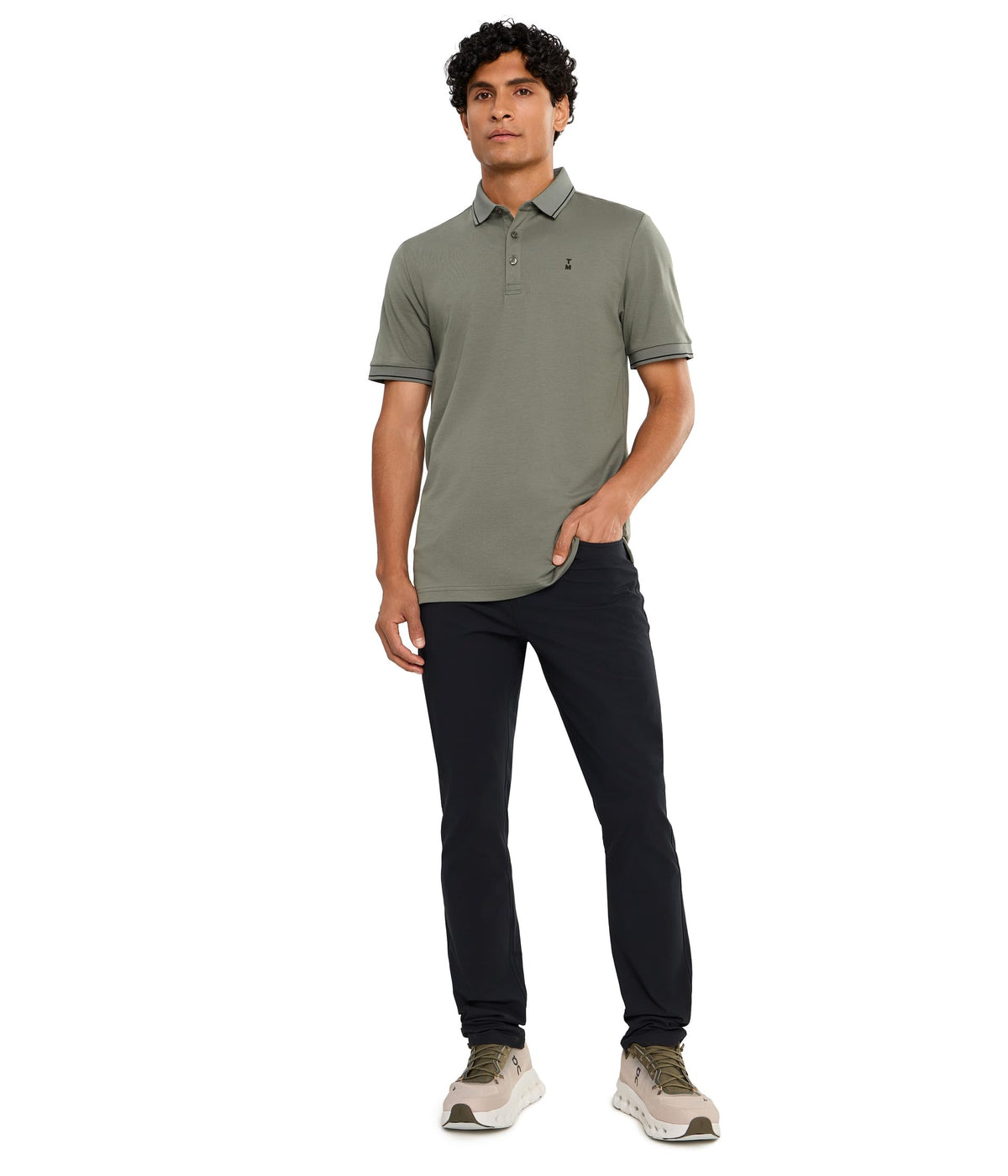 Men's Happier Hour by TravisMathew – Small, 60% cotton, Dark Olive, Model A42183