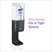 ES10 Automatic Hand Sanitizer Dispenser by Purell – True, Durable ABS Plastic (recycling code number 7)., Graphite, Model 8324-E1