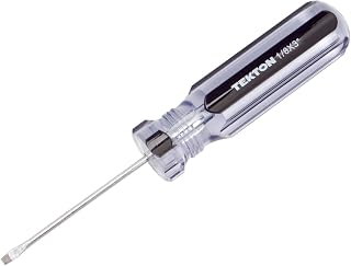 TEKTON 27002 1/8-Inch Flat by 3-Inch Pro Screwdriver [Older Model]