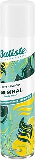Batiste Original Dry Shampoo, 6.76 OZ / 200ml , Powder, Oily Hair, Oil Control, Citrusy Scent