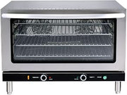 OMCAN 44307 100L COUNTERTOP CONVECTION OVEN. FUNCTIONS OF: baking, defrosting, warming, reheating