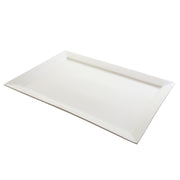 10 Strawberry Street 22"x15" / White / Classic, Traditional Platters