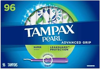 Tampax Pearl Advanced Grip Super Absorbency (96 Count)