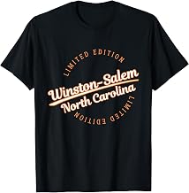 Retro Athletic Winston-Salem NC Apparel T-Shirt