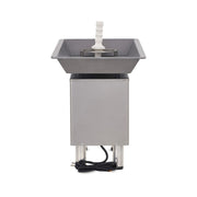 1 HP Motor 110V, 1 Phase, Stainless Steel Cabinet, HEADSTROCK, Auger and PAN, 1,700+ LBS/HR Grinding Capacity, Robust Headstock with Permanent AFFIXED Safety Guard. by PRO-CUT –