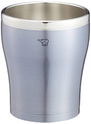 Stainless Steel Tumbler Mug by Zojirushi – 10.1 Ounces, 0.3 liters, Stainless Steel, blue (clear blue), Model SX-DN30-AC