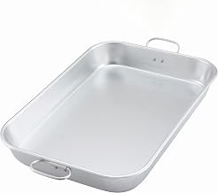 Winco 17 3/4" 17.9 x Aluminum Bake Pan with Handle