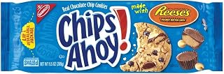 Nabisco, Chips Ahoy! Chocolate Chip Cookies made with Reese's Peanut Butter Cups, 9.5oz Bag (Pack of 3)
