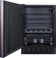 Summit FF708D 24” Wide Under Counter Refrigerator 5.1 cu.ft. with Panel-Ready Door (Panel Not Included) Automatic Defrost Operation by Summit Appliance – 5.1 cubic_feet