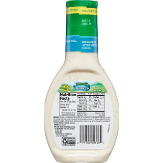 Ranch Dressing 8 oz by Hidden Valley – Large, Model 71100005509