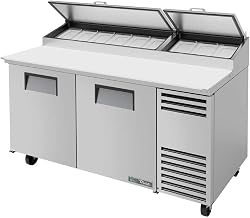 True TPP-AT-67-HC - 67in Commercial, Food-Service Pizza Prep Table