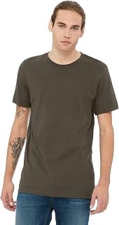 BELLA+CANVAS Unisex Jersey Short-Sleeve T-Shirt XS Army