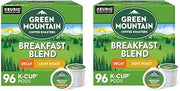 Green Mountain Coffee Roasters Decaf Breakfast Blend, Single-Serve Keurig K-Cup Pods, Light Roast Coffee