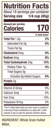 Bob's Red Mill 28 Ounce (Pack of 4) / Resealable / Natural Dried Grains & Rice