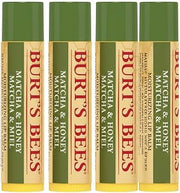 Burt's Bees Matcha and Honey Moisturizing Lip Balm .15 Ounce 100% Natural Origin (4)