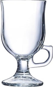 Arcoroc Irish Coffee Glass on Base with Handle, 250 ml