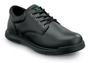Mens Black MaxTrax Soft Toe SRO Oxford 10.0 M by SR Max – 10, Polyurethane, Black, Model Marshall II