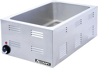 Adcraft Full Size Food Warmer, 1200W, in Stainless Steel (FW-1200W)