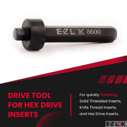 E-Z LOK 10-24/32 / Black / 10-24 and 10-32 Internal Threads Inch Inserts & Kits