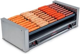 NEMCO Roller Grill, Slanted, 45 Hot Dogs , Gripsit