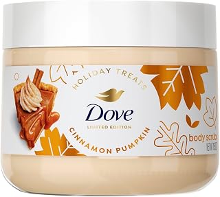 Dove Cinnamon Pumpkin Pie Body Scrub Exfoliates & Moisturizes Skin 15 OZ