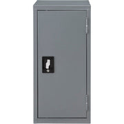 Wall Mount Storage Cabinet by Global Industrial – 13.75 inches W x 12.75 inches D x 30 inches H, Alloy Steel, Gray, Model 269874GY