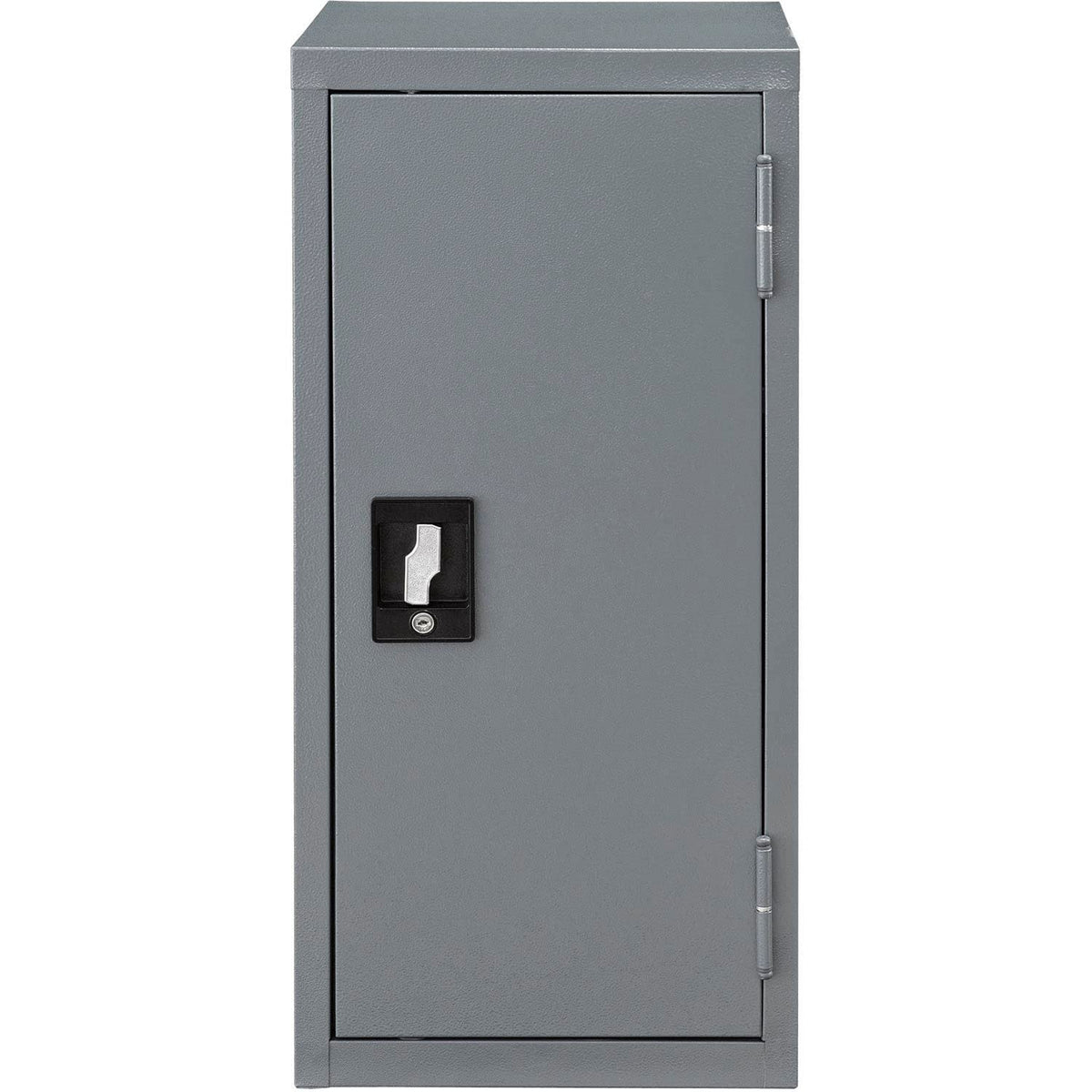 Wall Mount Storage Cabinet by Global Industrial – 13.75 inches W x 12.75 inches D x 30 inches H, Alloy Steel, Gray, Model 269874GY