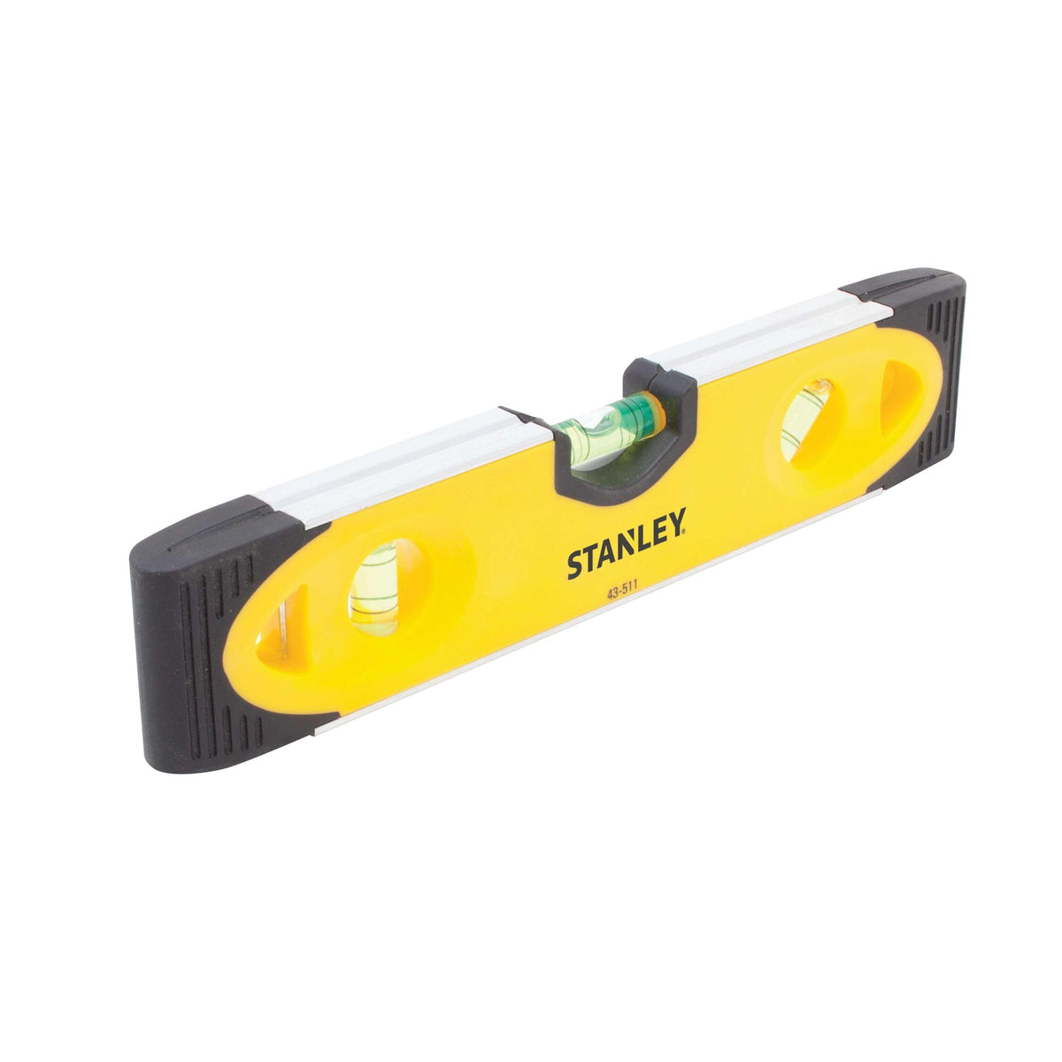 9 in Magnetic Torpedo Level by STANLEY – One Size, Aluminum, Yellow/Black, Model 43-511