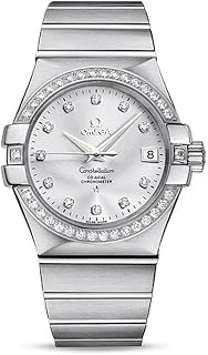 Omega Women's Constellation 35mm Steel Bracelet & Case Automatic Analog Watch 123.15.35.20.52.001
