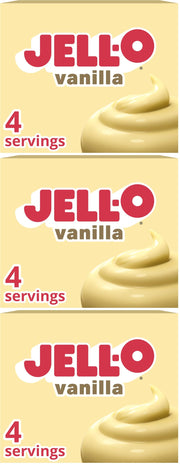 Jell-O Vanilla / 3.4 Ounce (Pack of 3) / 1 Pie & Pastry Fillings