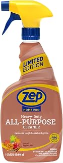 Zep Heavy-Duty All-Purpose Cleaner -Spiced Apple Cider Scent, 32oz (1 Pack)