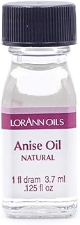 LorAnn Oils LorAnn Anise Oil SS, Natural Flavor, 1 dram bottle (.0125 fl oz - 3.7ml - 1 teaspoon)