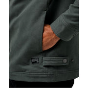 Mens Cloud Denim Sherpa Balsam Green X-Large by TravisMathew – Rayon, Balsam Green, Model 1MZ500
