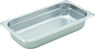 Winco 3.4 qt 2 1/2" Stainless Steel Steam Table Pan (Set of 48)